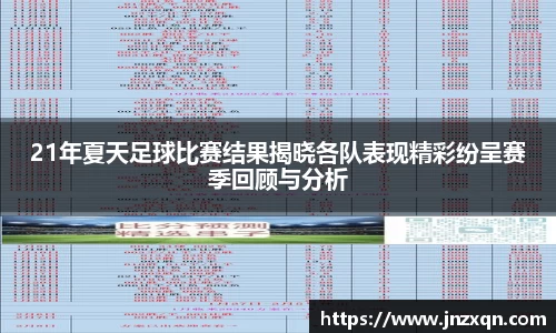 21年夏天足球比赛结果揭晓各队表现精彩纷呈赛季回顾与分析